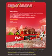 Newsletter anuntare joc baza de date EuroArena - 2008-06-01