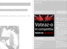 Banner de auto-promovare si de sustinere